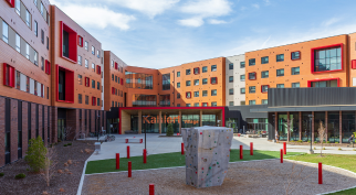 a photo of the University of Utah's Kahlert Village